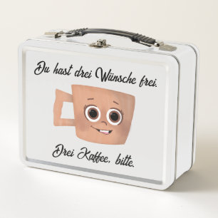 Lunch Box Tu as trois souhaits. Trois cafés, s'il vous plaît