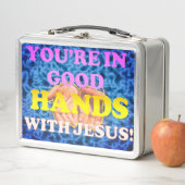Lunch Box Tu es aux bonnes mains avec Jésus ! (En situation)