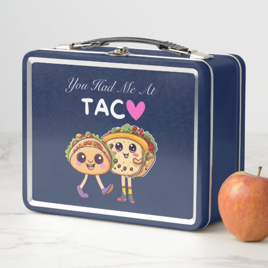 Lunch Box Tu m'as eu au Taco (En situation)