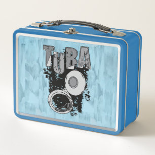 Lunch Box Tuba et texte