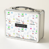 Lunch Box Tubes d'essai en chimie et science du laboratoire (Dos)