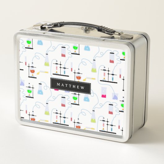 Lunch Box Tubes d'essai en chimie et science du laboratoire (Dos)