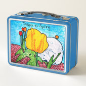 Lunch Box Tulipes au printemps (Dos)