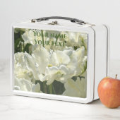 Lunch Box Tulipes blanches (En situation)