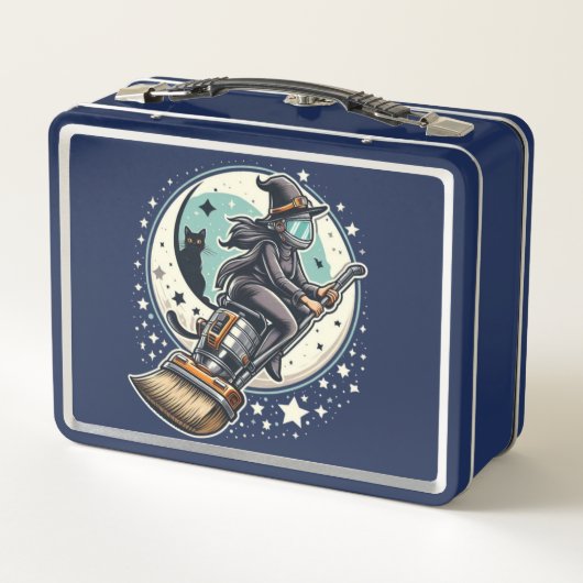 Lunch Box Turbo Witch : Vitesse Éffrayante la nuit d'Hallowe (Dos)