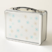 Lunch Box Turquoise Blue Retro Quad Roller Patinage Personna (Dos)