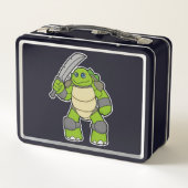 Lunch Box Turtle as Warrior with Sword (Dos)
