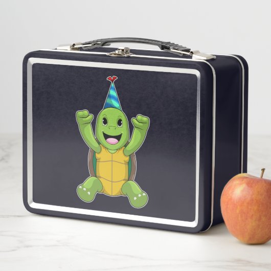 Lunch Box Turtle at Birthday (En situation)