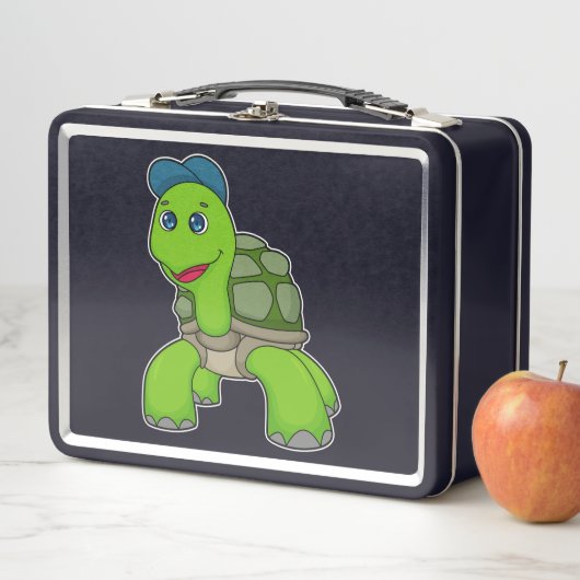 Lunch Box Turtle Cap (En situation)