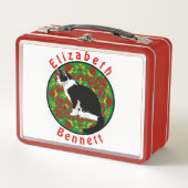 Lunch Box Tuxedo Cat Baroque (Devant)