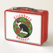 Lunch Box Tuxedo Cat Baroque (Dos)