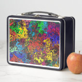 Lunch Box Twirlers colorés Abstraits / (En situation)