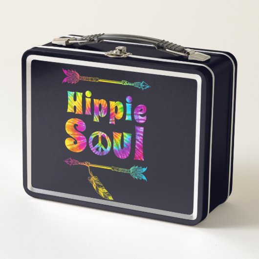 Lunch Box Tye Dye Hippie Soul (Devant)