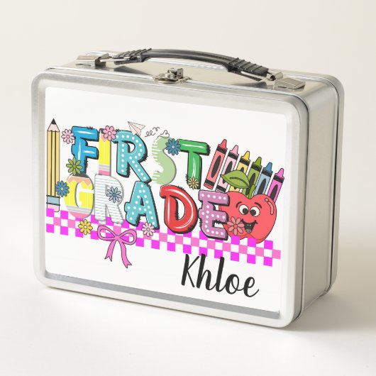 Lunch Box Typographie de première année (Devant)