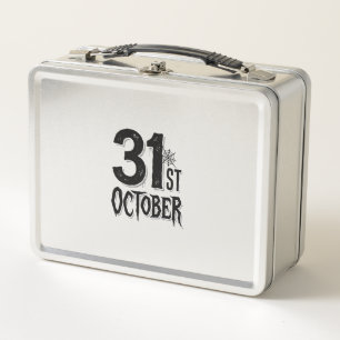 Lunch Box Typographie Halloween Vintage 31 octobre Design_1