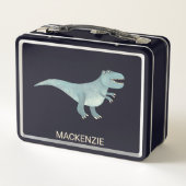 Lunch Box Tyrannosaurus Rex Dinosaur Personnalisé (Dos)