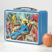 Lunch Box Ufo Alien Sci-fi Retro Comics (En situation)