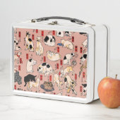 Lunch Box Ukiyo-e Chat Japonais Vintage : Kuniyoshi (En situation)