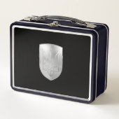 Lunch Box Ukraine Trident Gyrfalcon Crest Silver Look (Devant)