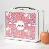 Lunch Box Un arc-en-ciel magique Unicorn School fête d'anniv (En situation)