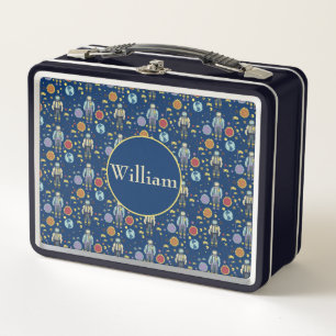 Lunch Box Un astronaute personnalisé Homme spatial coloré