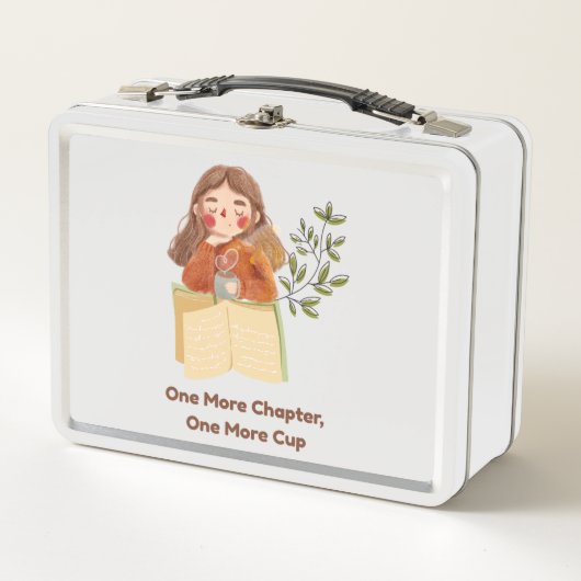 Lunch Box Un chapitre de plus, une tasse de plus | livre , (Devant)