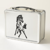 Lunch Box Un cheval sautant fringant (Dos)