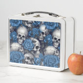 Lunch Box Un crâne et une série Rose 12 (En situation)