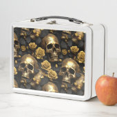 Lunch Box Un crâne et une série Rose 8 (En situation)