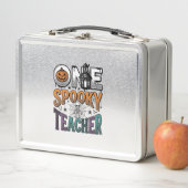 Lunch Box Un design vectoriel Halloween d'un professeur effr (En situation)