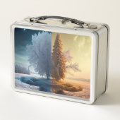 Lunch Box Un jour en hiver (Dos)