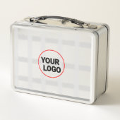 Lunch Box Un logo personnalisé simple et élégant ici compagn (Dos)