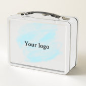 Lunch Box Un logo personnalisé simple et élégant ici compagn (Dos)