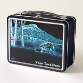 Lunch Box Un Loup Sur Neige (Devant)