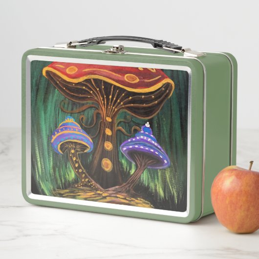 Lunch Box Un monde de champignons (En situation)