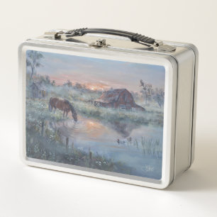 Lunch Box Un nouveau jour - Peinture de cheval