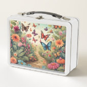 Lunch Box Un papillon lunaire vibrant (Devant)