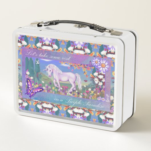 Lunch Box Un paradis mauve (Dos)