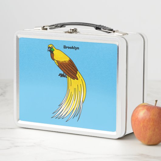 Lunch Box Un petit oiseau de paradis (En situation)