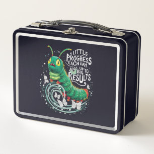 Lunch Box Un petit progrès chaque jour Hungry Caterpillar