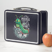 Lunch Box Un Petit Progrès Chaque Jour La Chaudière (En situation)
