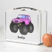 Lunch Box Un Pink Monster Cartoon (En situation)