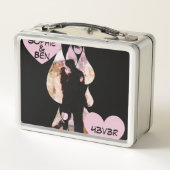 Lunch Box Under Umbrella: Romantic Couple Kissing in Rain (Dos)