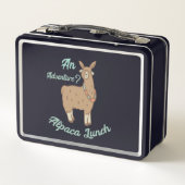 Lunch Box Une aventure ? Déjeuner Alpaca (Dos)