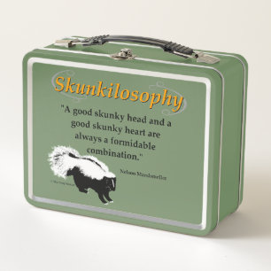 Lunch Box Une bonne tête de skunky et un bon coeur de skunky