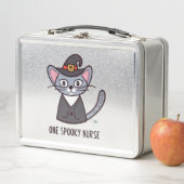 Lunch Box Une infirmière Éffrayante Chat - Fêtes Félines pou (En situation)