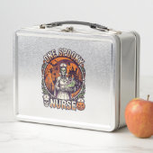 Lunch Box Une infirmière effrayante Halloween squelette poti (En situation)