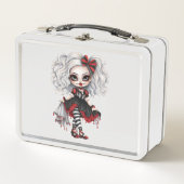 Lunch Box Une mignonne fille Halloween collection de design  (Devant)