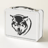 Lunch Box Une tête de loup (Dos)