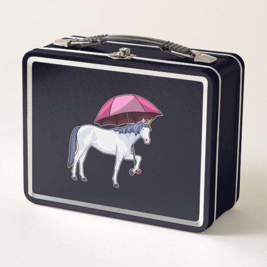 Lunch Box Unicorn avec Umbrella (Devant)